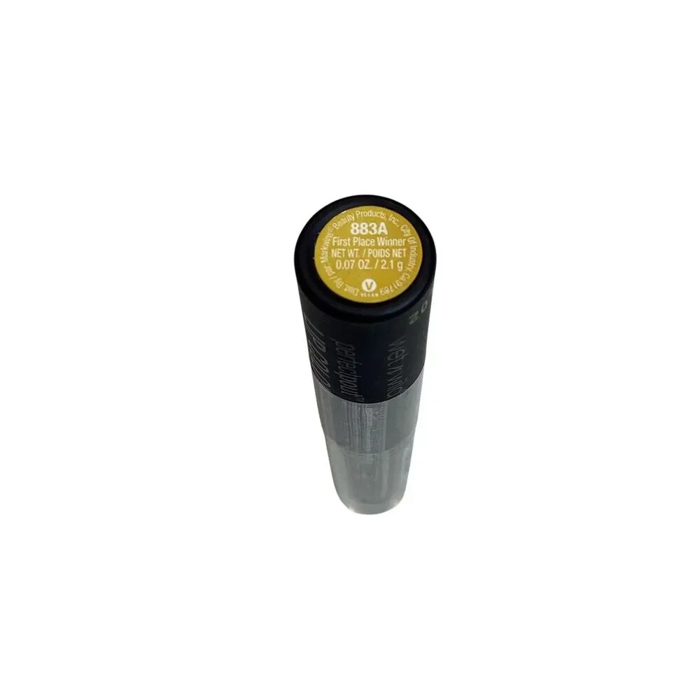 Wet n Wild Perfect Pout Lip Color 883A First Place Winner Gold Metallic Vegan